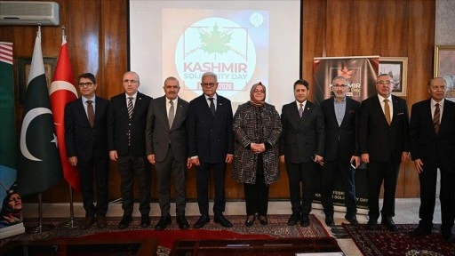 Ankara'da Keşmir Dayanışma G&uuml;n&uuml; dolayısıyla program d&uuml;zenlendi