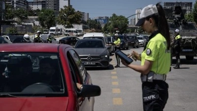 Ankara'da NATO Liderler Zirvesi kapsamında asayiş ve trafik denetimi yapıldı