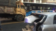 Ankara'da zincirleme trafik kazası: 10 yaralı