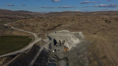 Ankara-Samsun Hızlı Demir Yolu Projesi'nin 'Delice-&Ccedil;orum' etabında nakdi ilerleme y&uuml;zde 23,45