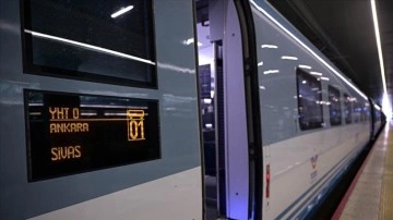 Ankara-Sivas Hızlı Tren Hattı'nın açılışı için son hazırlıklar yapılıyor