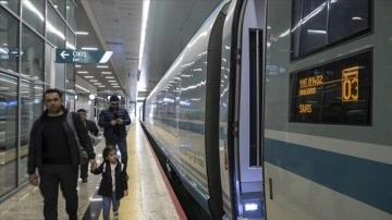 Ankara-Sivas Hızlı Treni ile 20 günde 70 bin yolcu seyahat etti