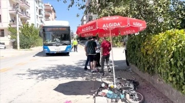 Ankara'da belediye otobüsünün çarptığı iki çocuk yaralandı