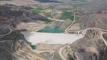 Ankara'nın Haymana ilçesindeki Sırçasaray Barajı için geri sayım