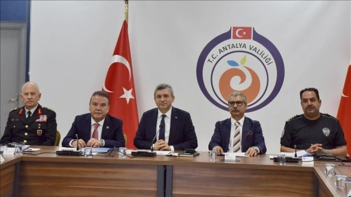 Antalya'da "Turizm Güvenliği Toplantısı" gerçekleştirildi