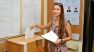 Antalya'da yaşayan Ruslar oy kullanıyor