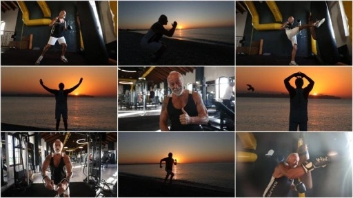 Antalya'nın "Herkül Dede"si spor tutkusuyla gençlere örnek oluyor