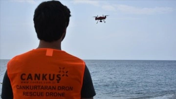 Antalya'da boğulma vakalarına ilk yardımı 'Cankuş' adlı cankurtaran dronlar yapacak