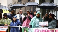 Arakanlı Müslümanlara yönelik şiddet ABD'de protesto edildi