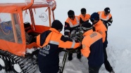 Arama kurtarma ekiplerine Nemrut'ta kış eğitimi