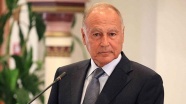 Arap Birliği Genel Sekreteri Gayt'tan Suriye açıklaması