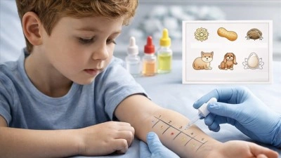 Araştırmaya g&ouml;re, her 20 &ccedil;ocuktan birinde 6 yaşına kadar gıda alerjisi g&ouml;r&uuml;lebilir