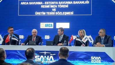 ARCA Savunma'nın Estonya'da kuracağı &uuml;retim tesisi i&ccedil;in imzalar SAHA 2026'da atıldı