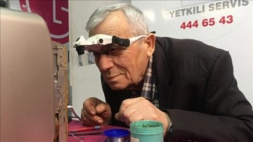 Arızalanan tüplü televizyonlar 70 yaşındaki Ali ustaya emanet
