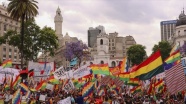Arjantin'de binlerce kişi Morales için sokaklara indi