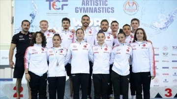 Artistik Cimnastik Milli Takımı'nın dünya şampiyonası parolası 'tarihi zaferler'