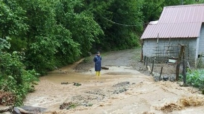 Artvin'de sağanak taşkın ve heyelanlara neden oldu