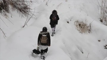 Artvin'de, Ardanuç ve Şavşat ilçelerinde eğitime kar nedeniyle yarın ara verildi