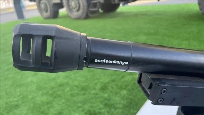 ASELSAN Konya, &ouml;zg&uuml;n otomatik bomba atarını yurt dışında ilk kez sergiledi