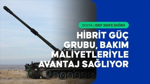 Askeri araçlar için yeni hibrit güç grubu geliyor