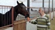 At sevgisiyle kurduğu çiftlikte hipodromlar için &#039;şampiyon&#039; yetiştiriyor