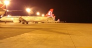 Atatürk Havalimanı’nda yoğunluk olunca uçaklar Çorlu’ya indi