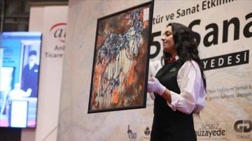 ATO'nun kalıcı konut kampanyasına sanattan 1 milyon liranın üzerinde destek