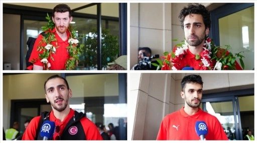 Avrupa ikincisi milli basketbolcular AA'ya açıklamada bulundu