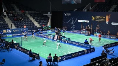 Avrupa Kadınlar ve Erkekler Badminton Takımlar Şampiyonası İstanbul'da başladı