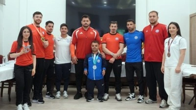Avrupa şampiyonu milli sporcular, Ankara'da basınla buluştu
