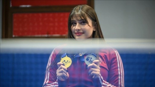 Avrupa şampiyonu para masa tenisçi İrem Oluk, gözünü olimpiyatlara çevirdi