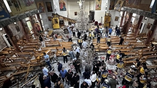 Avrupa ülkeleri ve BM, Şam'daki kilise saldırısını kınadı