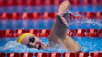 Avustralyalı yüzücü Titmus, kadınlar 400 metre serbestte dünya rekoru kırdı