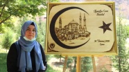 Ayasofya-i Kebir Camii&#039;nin açılış sevinci tabloya nakşedildi