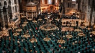 Ayasofya-i Kebir Camisi&#039;nde Ramazanın ilk cuması Kovid-19 önlemleriyle kılındı