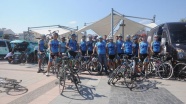 'Ayasofya İçin Pedallayan' bisikletçiler Yalova'da