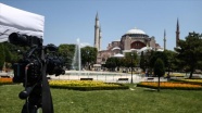 Ayasofya&#039;ya yerli ve yabancı medya ilgisi