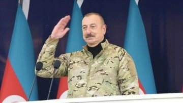 Azerbaycan Cumhurbaşkanı Aliyev 60. yaş gününü Şuşa'da geçirdi