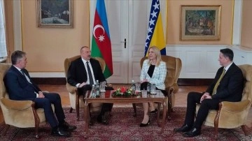 Azerbaycan Cumhurbaşkanı Aliyev: Bosna Hersek ile ilişkilerimizde yeni bir dönem başlıyor