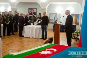 Azerbaycan'ın 8 Kasım Zafer Günü Moskova'da coşkuyla kutlandı -