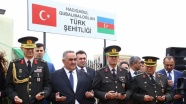 Azerbaycan'ın Hacıkabul kentinde Türk Şehitliği açıldı
