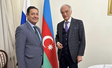 Azerbaycan ve Pakistan büyükelçileri Moskova'da bir araya geldi