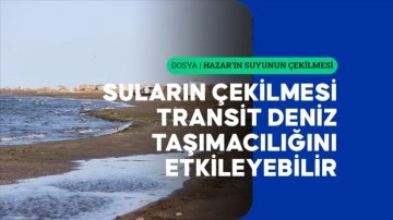 Azerbaycan'da, çekilmenin deniz taşımacılığını etkileyeceği endişesi yaşanıyor