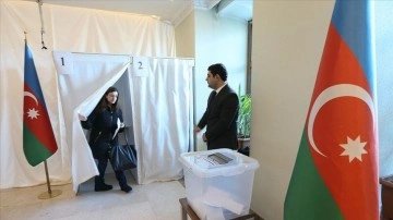 Azerbaycan'da cumhurbaşkanı seçimi için oy verme işlemi sona erdi