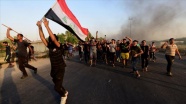 Bağdat'taki gösteriler yoğun güvenlik önlemleri altında yeniden başladı