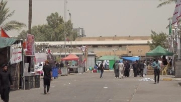 Bağdat'ta karşıt grupların oturma eylemleri Yeşil Bölge'nin çehresini değiştirdi