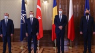 Bakan Çavuşoğlu, Romanya Cumhurbaşkanı Iohannis tarafından kabul edildi