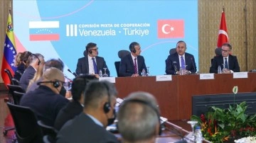 Bakan Çavuşoğlu: Venezuela ile 1,5 milyar dolar hedefine rahatlıkla ulaşacağımızı görüyoruz