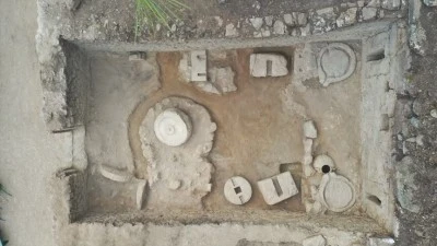 Bakan Ersoy, Syedra'daki antik zeytinyağı işliğinin yeniden ayağa kaldırıldığını duyurdu
