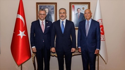 Bakan Fidan, ABD'nin Afrika Kıdemli Danışmanı Boulos'u kabul etti